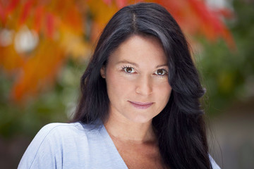 Portrait Of A Mature Woman Smiling