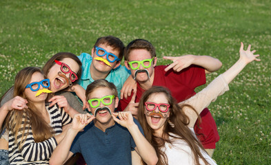 Silly Costumed Teens