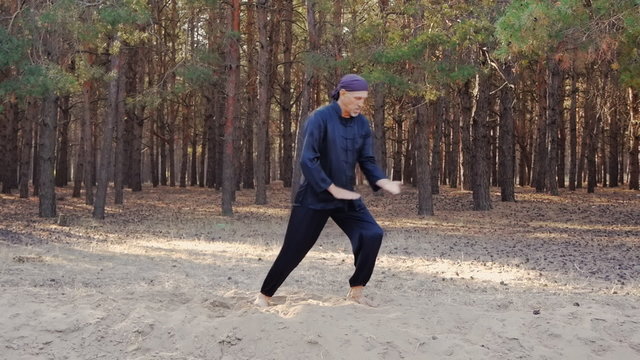 Rem Plugatar.Master of wushu,wu hsing from Ukraine