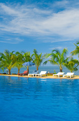Paradise Pool Resort Relaxation