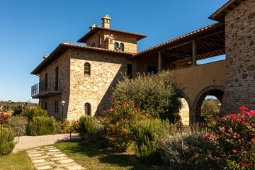 tuscan villa