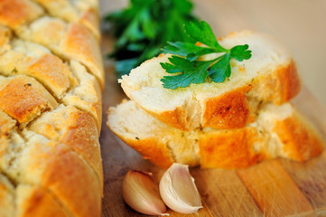 Bread with herbs