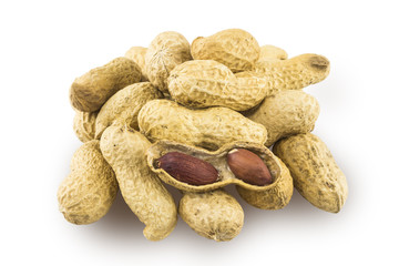 A pile of peanuts