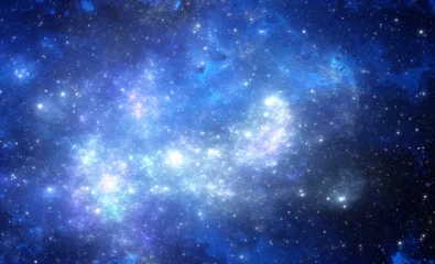 Blauer Weltraumnebel © Peter Jurik