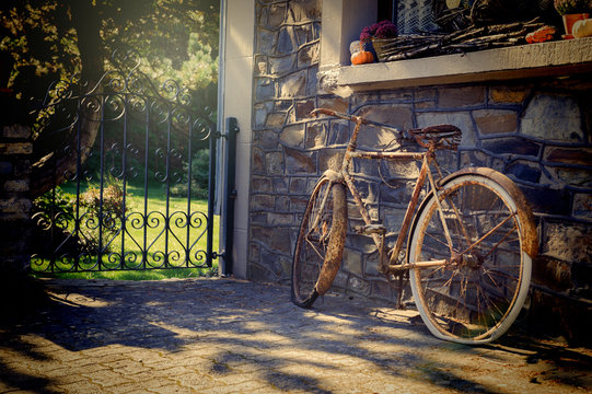 Old Rusty Bicycle