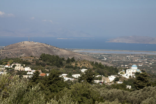 Sceneric view from Zia, kos; Greece