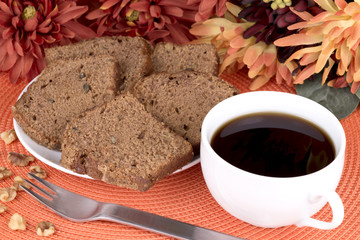 Pumpkin nut bread