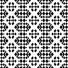 retro monochrome geometric seamless pattern