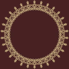 Orient Vector Pattern. Abstract Background