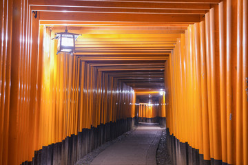 Fushimi Inari Shrine Tori Gates of Kyoto