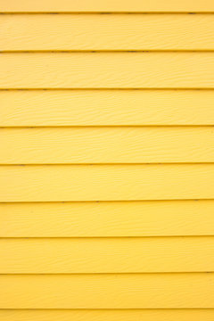 Yellow Wood Plank Panel Background