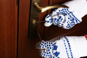 Picking a lock