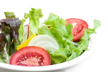 Fresh vegetable salad