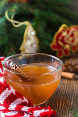 Apple cider rum punch