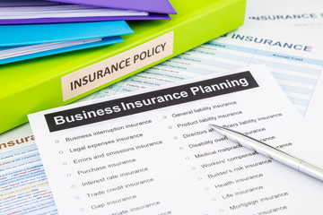 Business insurance planning checklist for risk management