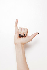 Hand gesture 42