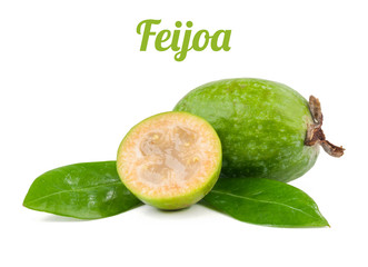 Feijoa isolated