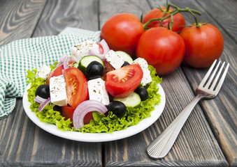 Fresh Greek salad