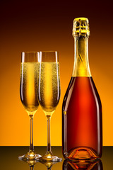 luxury champagne background