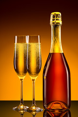 luxury champagne background