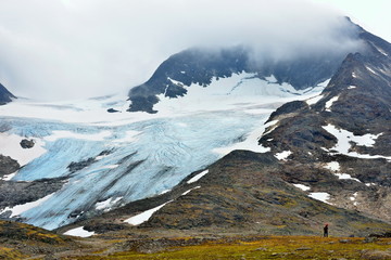 Fototapeta premium Norwegia , góry, krajobraz wiejski