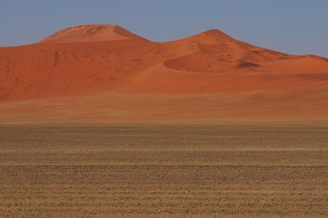 Fototapeta na wymiar Dünen im Namib-Naukluft-Park ( Sossusvlei)