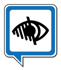 Logo personne handicapée.