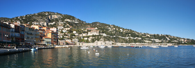 The bay of Villefranche-sur-Mer