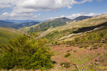 Fototapeta na wymiar Sierra de las Hormazas. Rioja