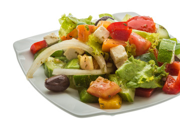 Delicous greek salad