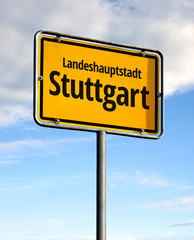 Obraz premium Landeshauptstadt Stuttgart