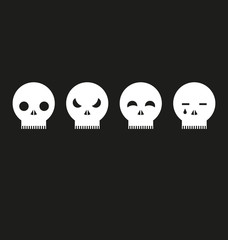 skulls expressions