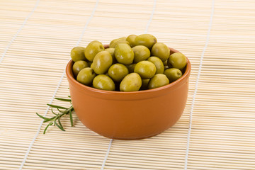 Green olives