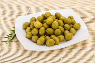 Green olives