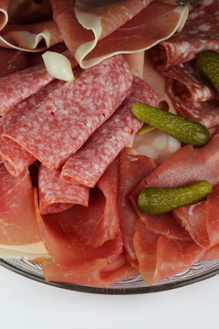 Assiette de charcuterie
