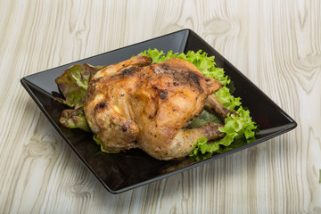 Roasted chicken