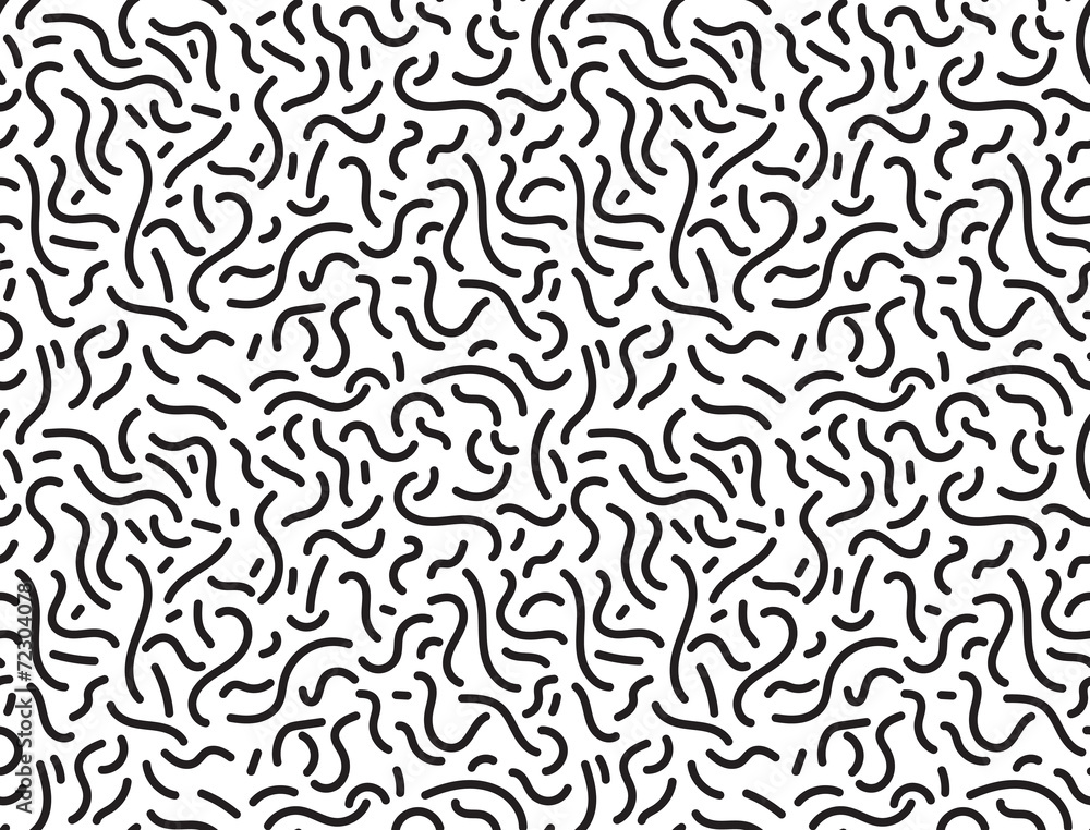 Poster seamless abstract stroke pattern.