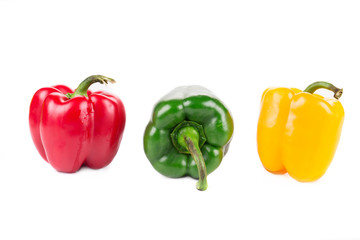 Colored peppers