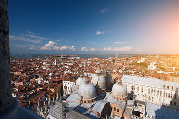 Widok na miasto Wenecja,Włochy. - obrazy, fototapety, plakaty
