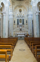 Fototapeta premium Church of Incoronata. Minervino Murge. Puglia. Italy.