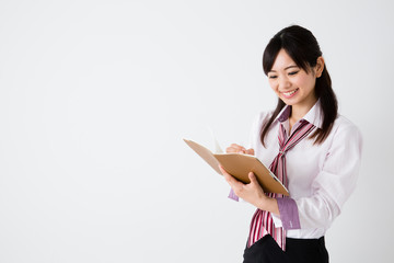 asian businesswoman working