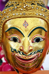 golden mask of Thai literature