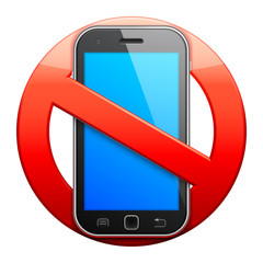 No cell phone sign. - 72309260