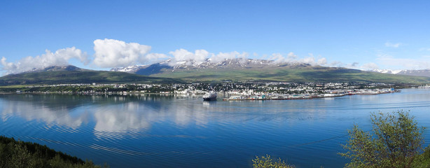 Panorama sur Akureyri