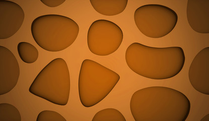 Orange abstract meshes background