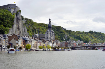 Dinant view from the River Meuse