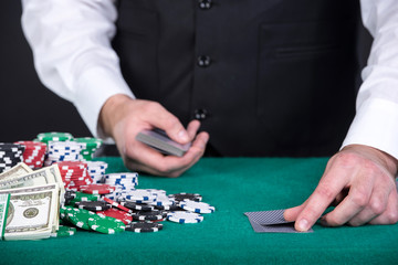 Naklejka premium Poker