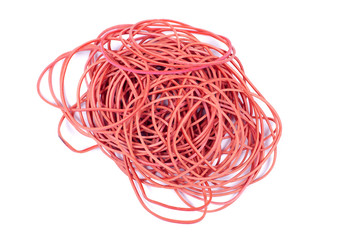 red gum for money on an isolated background