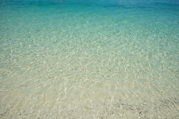 Clear water in the Andaman sea of Thailand