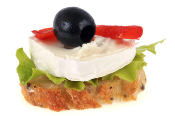 Amuse-bouche au fromage de chèvre